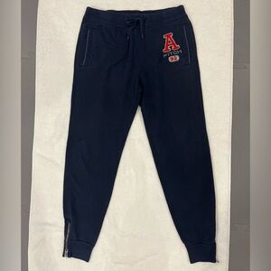 Abercrombie & Fitch Men’s Sweatpants - Size S, Navy Blue